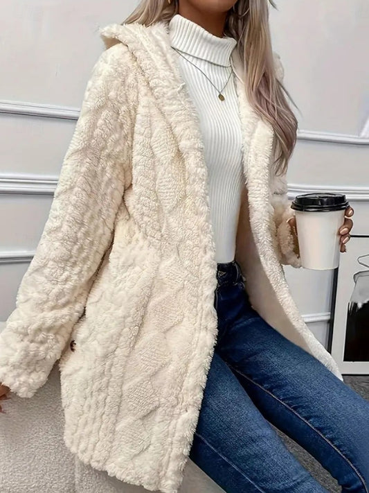 Long-Sleeve Sherpa Jacket