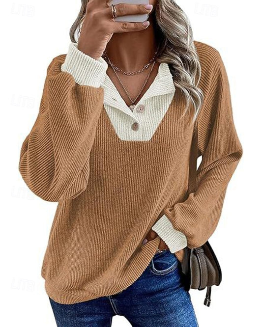 Casual Pullover Sweatshirt